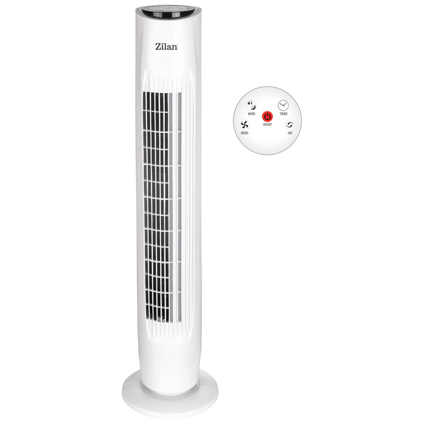 Zilan ventilator ZLN3437, 80cm, 45W #tila