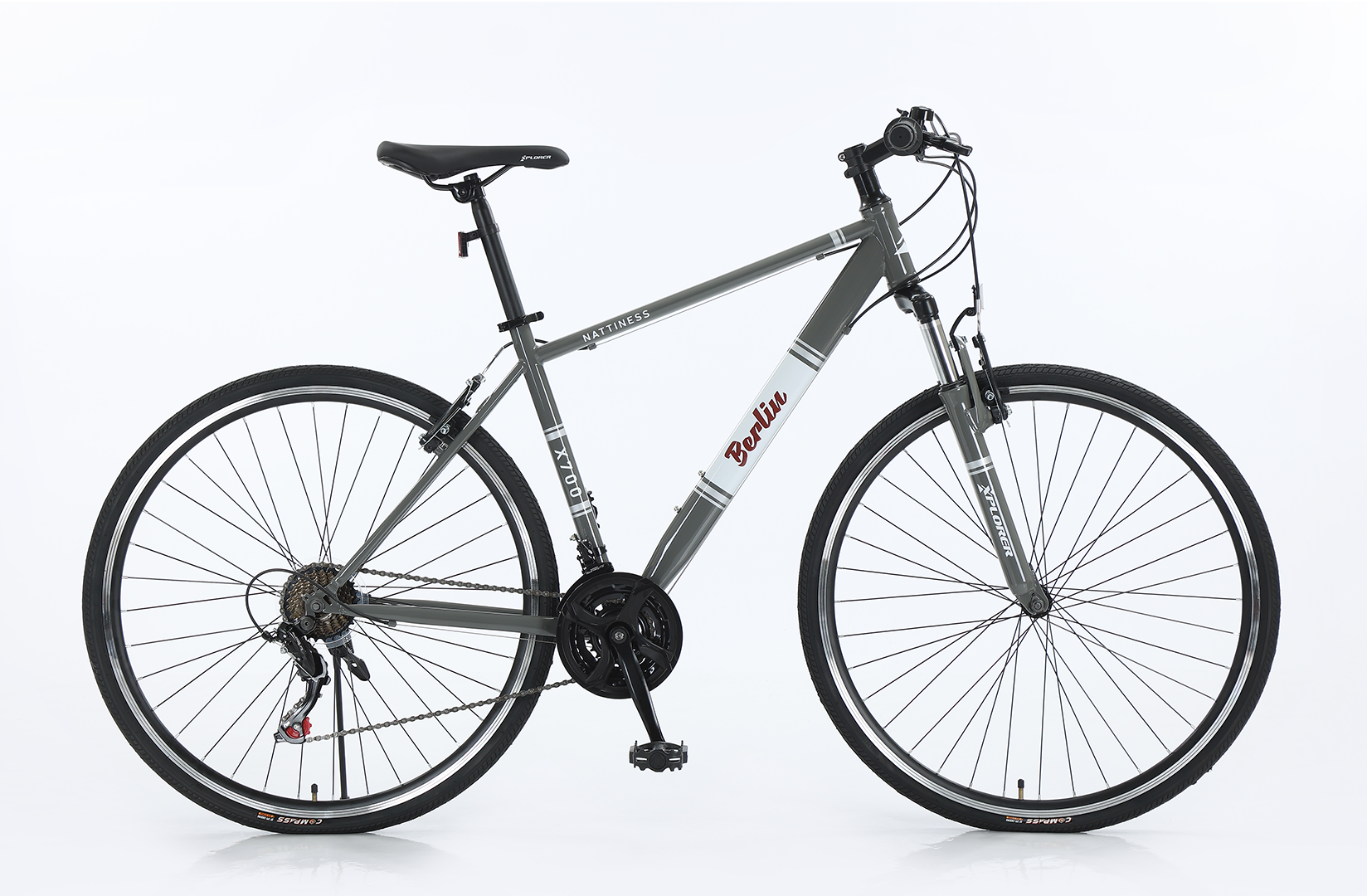 Xplorer Bicikl Berlin, 28", Sivi