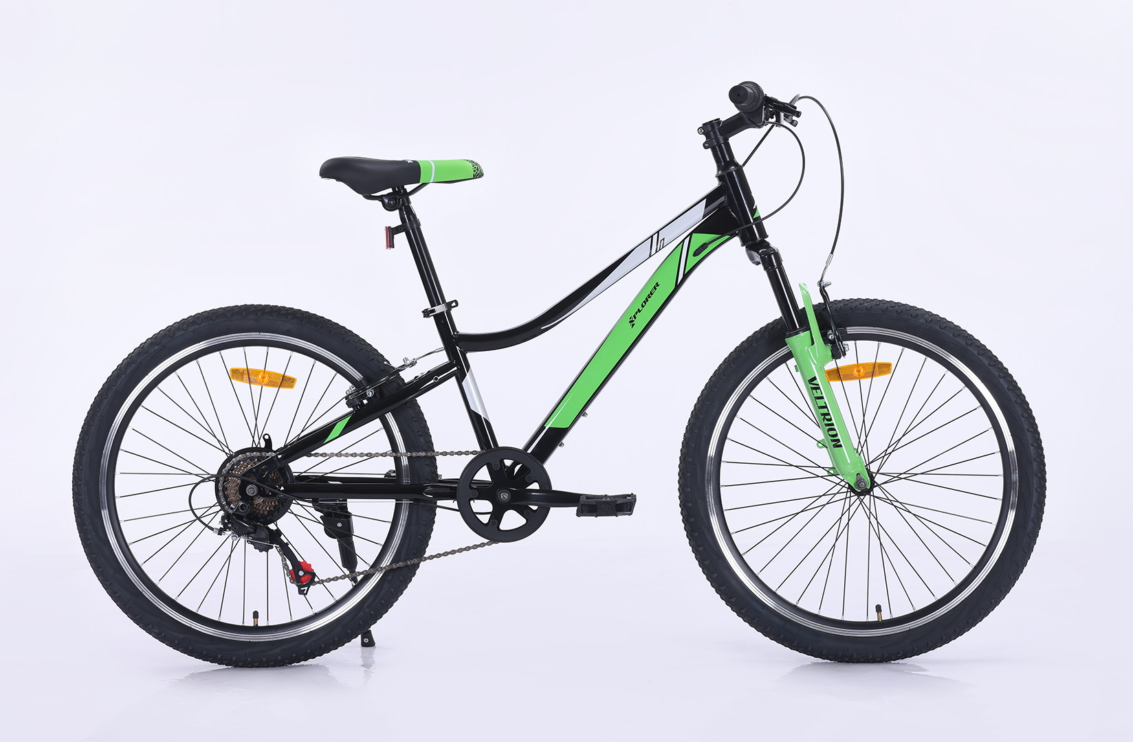 Xplorer Dječiji bicikl Veltrion, 24", Crno-zeleni