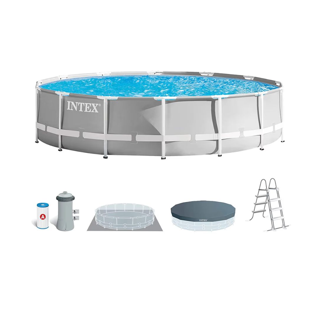 INTEX Bazen metalni okvir 4.57x1.07m, Prism Frame