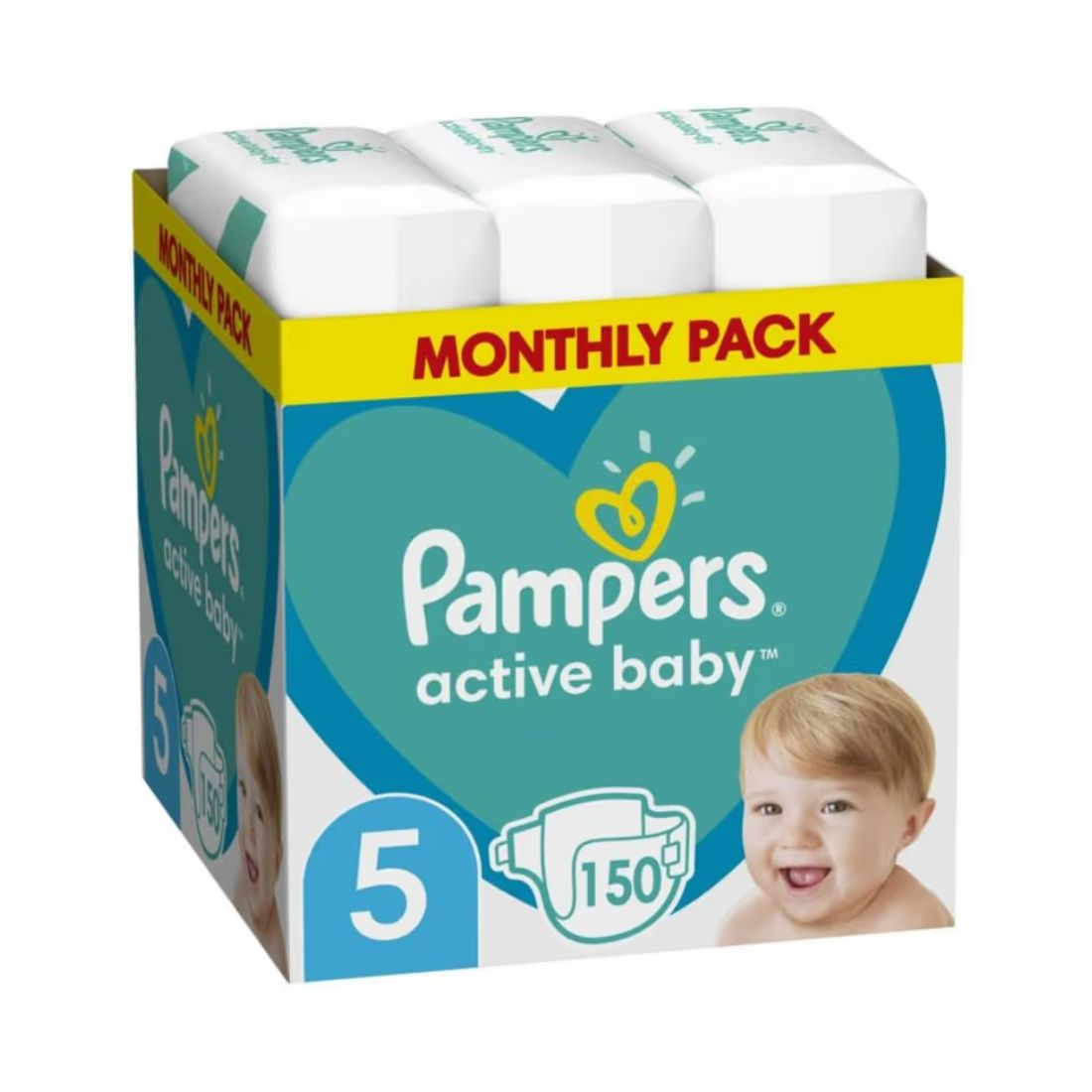 Pampers Pelene 5, Monthly,150/1 | Ananas