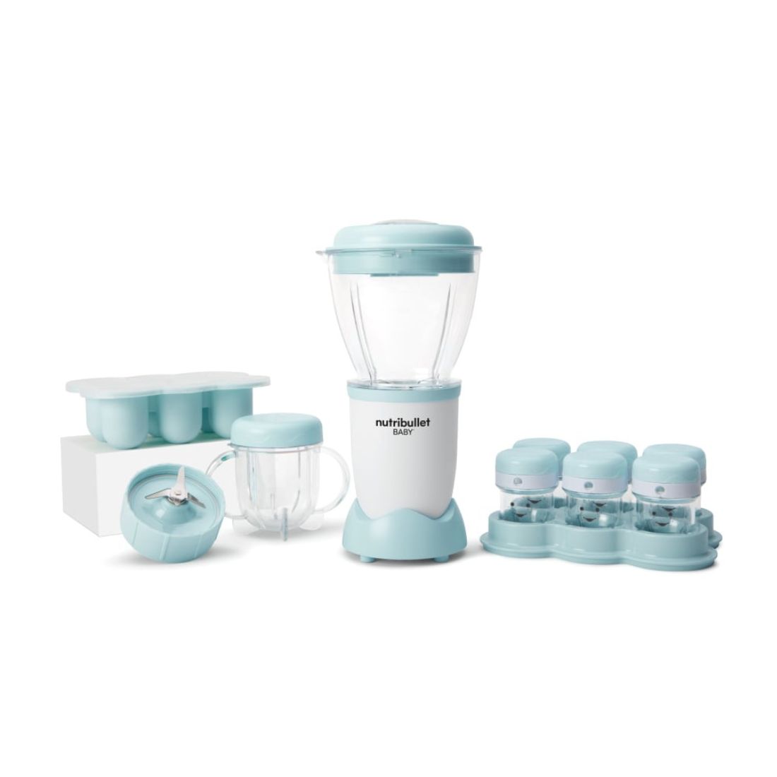 Nutribullet Baby blender NBY100 200 W, svijetlo plavi