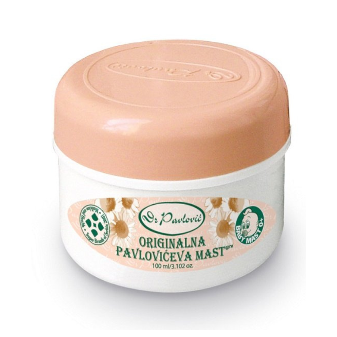 Dr Pavlović Originalna Pavlovićeva mast za bebe, 100 ml