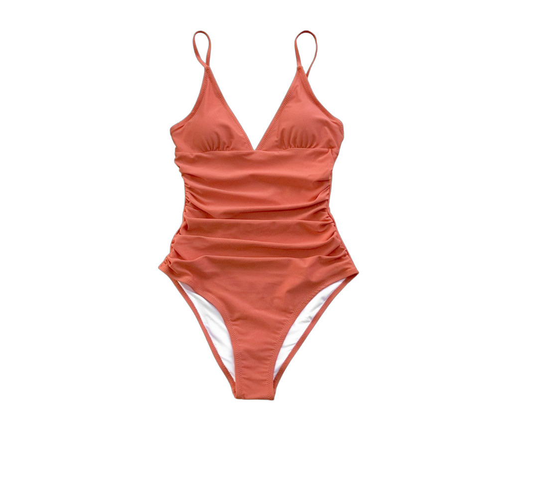 CUPSHE Ženski jednodelni kupaći J40 narandžasti Online prodaja Ananas