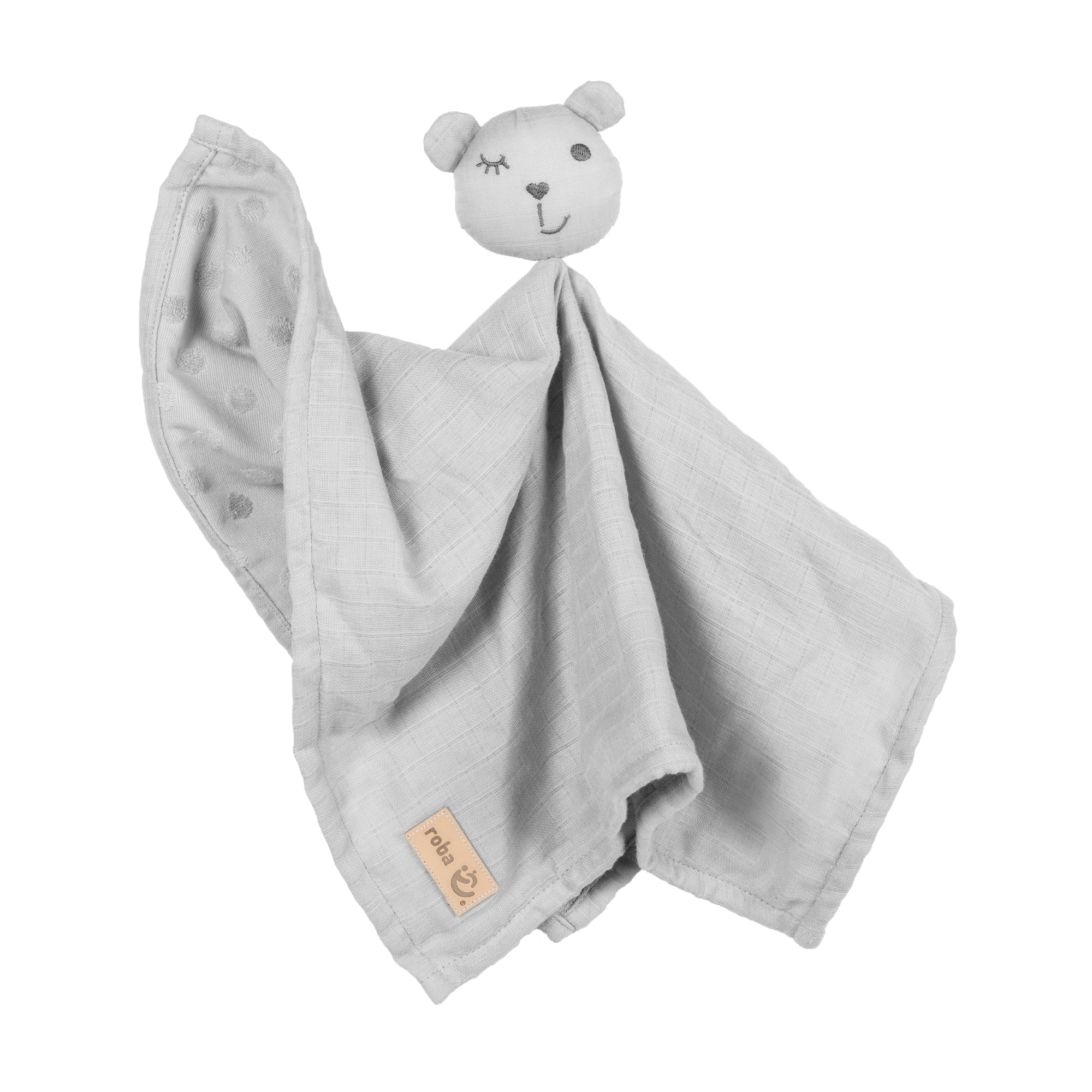 ROBA KIDS Tješilica za bebe Lil Plane 40x40 cm, Siva