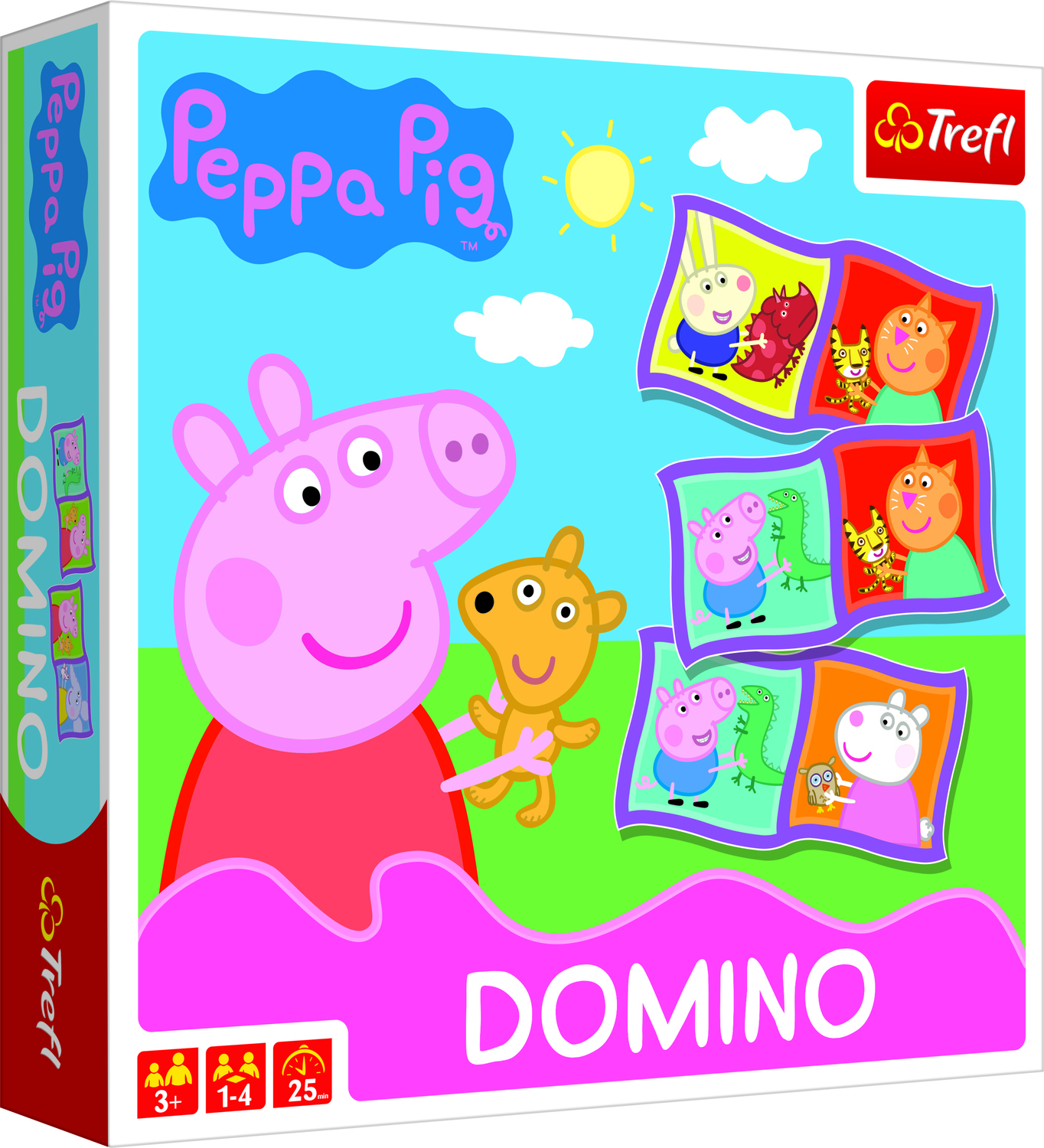 Trefl Društvena igra domino Pepa Pig 02066