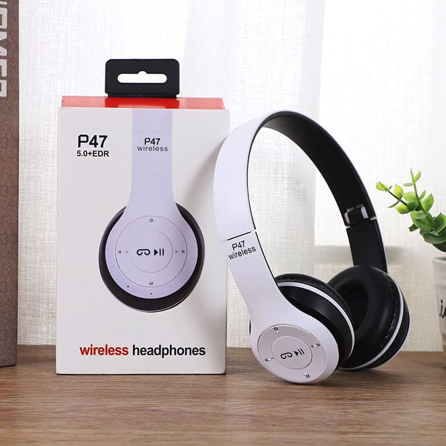 P47 Bluetooth slušalice, Crna