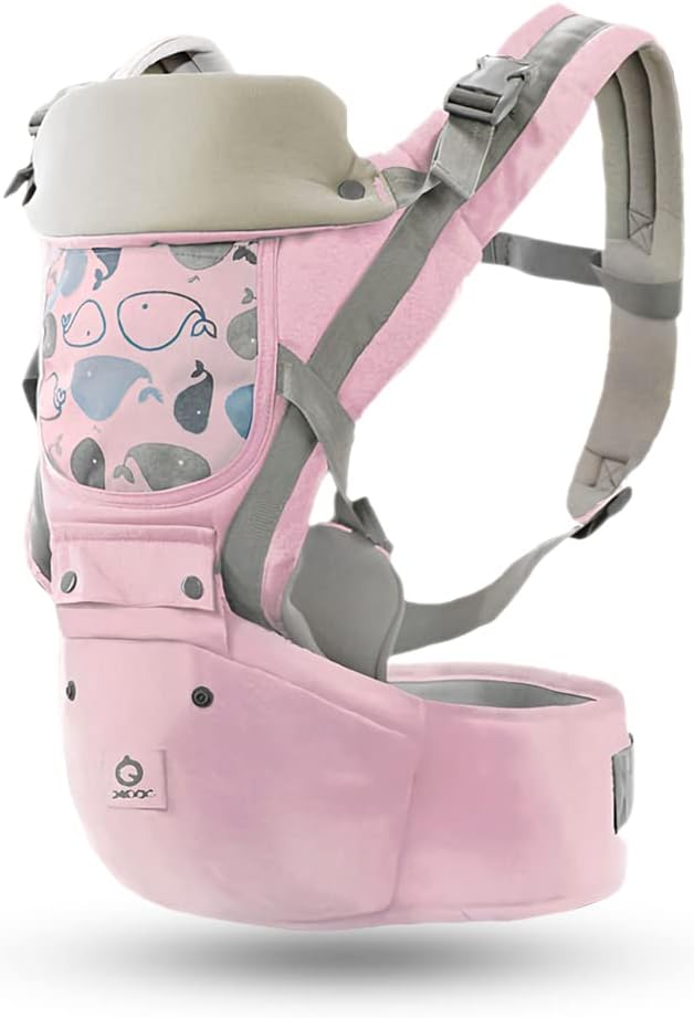 Nosiljka za bebe, 3 u 1, Roze