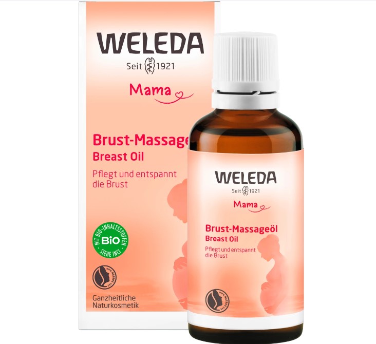WELEDA Ulje za masažu grudi tokom laktaciјe, 50ml