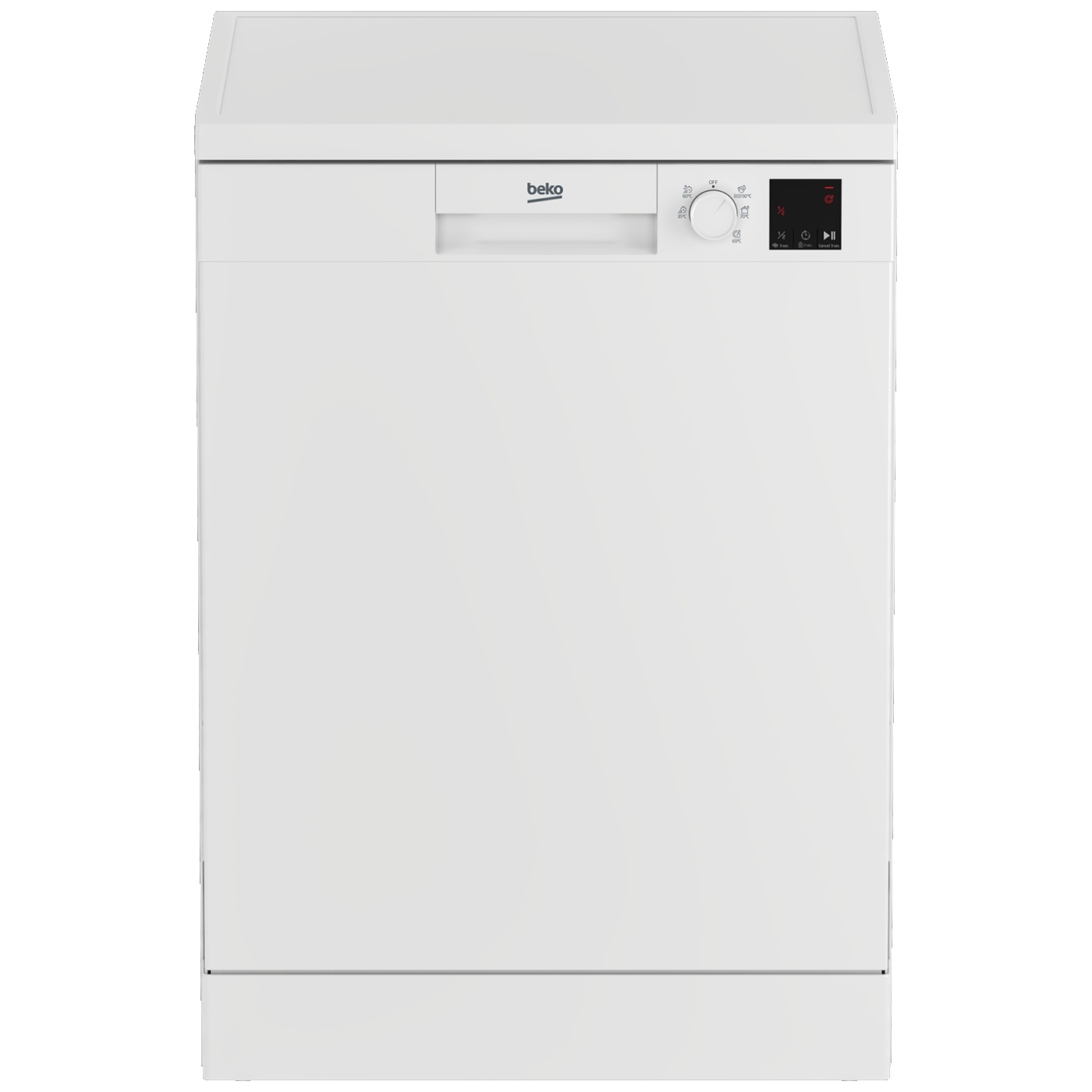 Beko Mašina za pranje posuđa DVN05330W , 13 setova, 5 programa, Bijela | Ananas