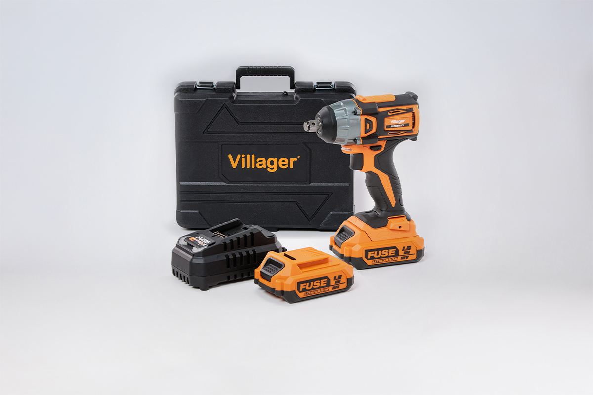 VILLAGER FUSE akumulatorski brushless udarni odvrtač VLP 5320-2BSC
