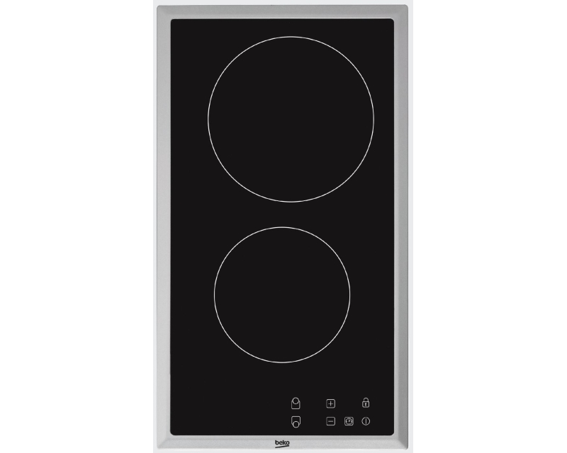 Beko HDMC 32400 TX Ugradbena ploča za kuhanje, 2 staklokeramičke zone | Ananas