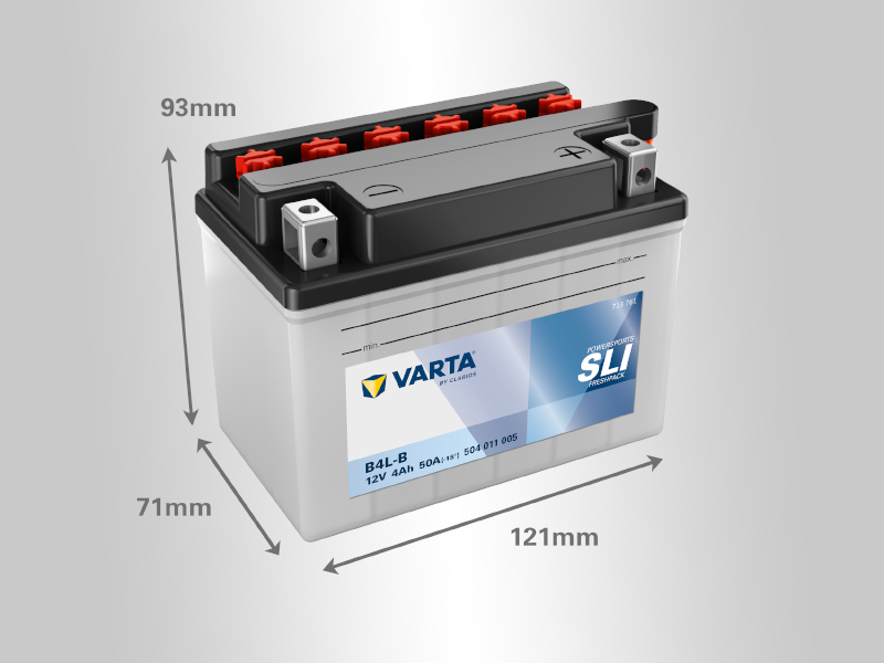 Varta Akumulator Powersport SLI YB4L B 12V 4Ah D+