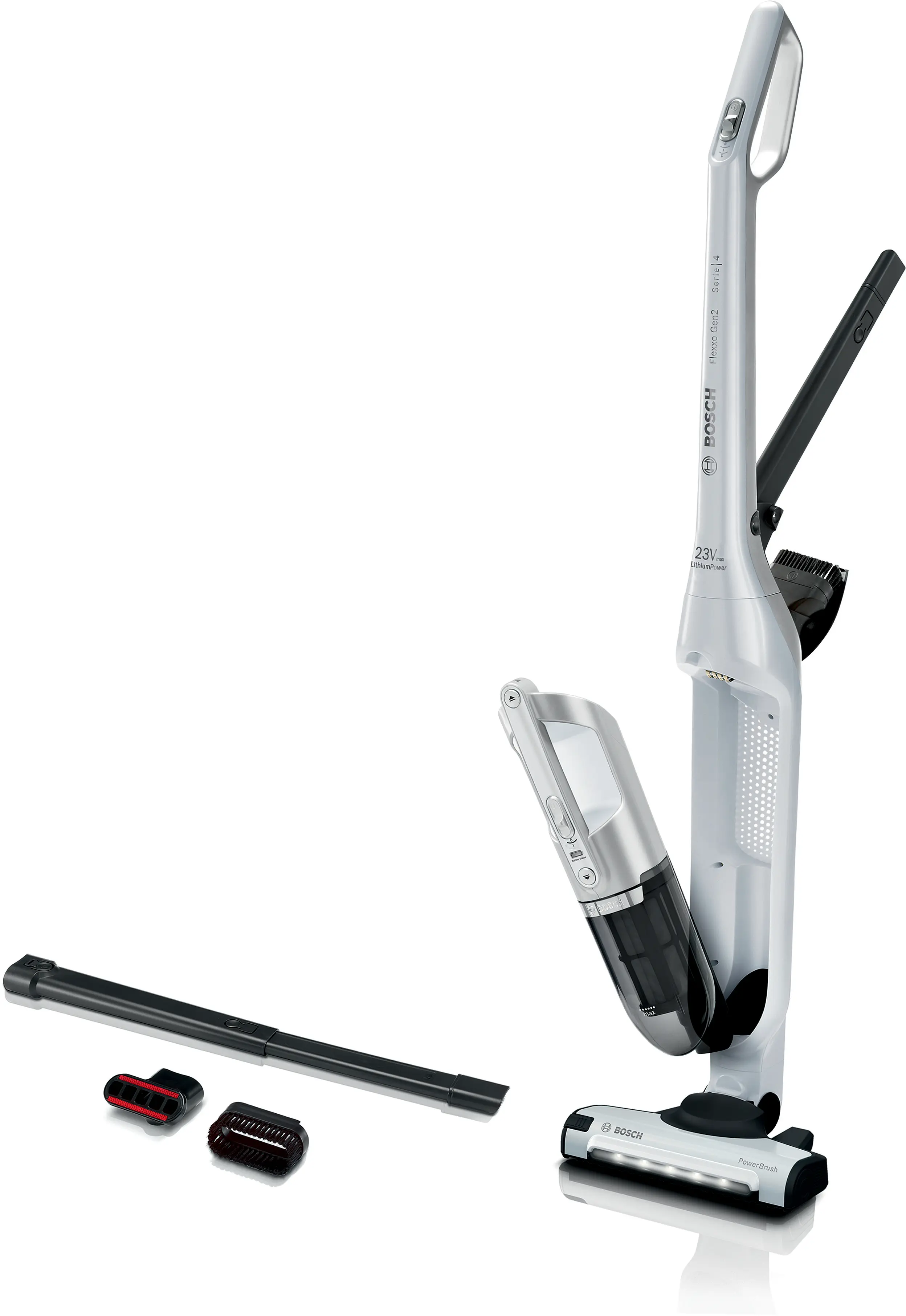 Bežični štapni usisivač BOSCH 2u1 Flexxo Serie 4 BCH3P2301