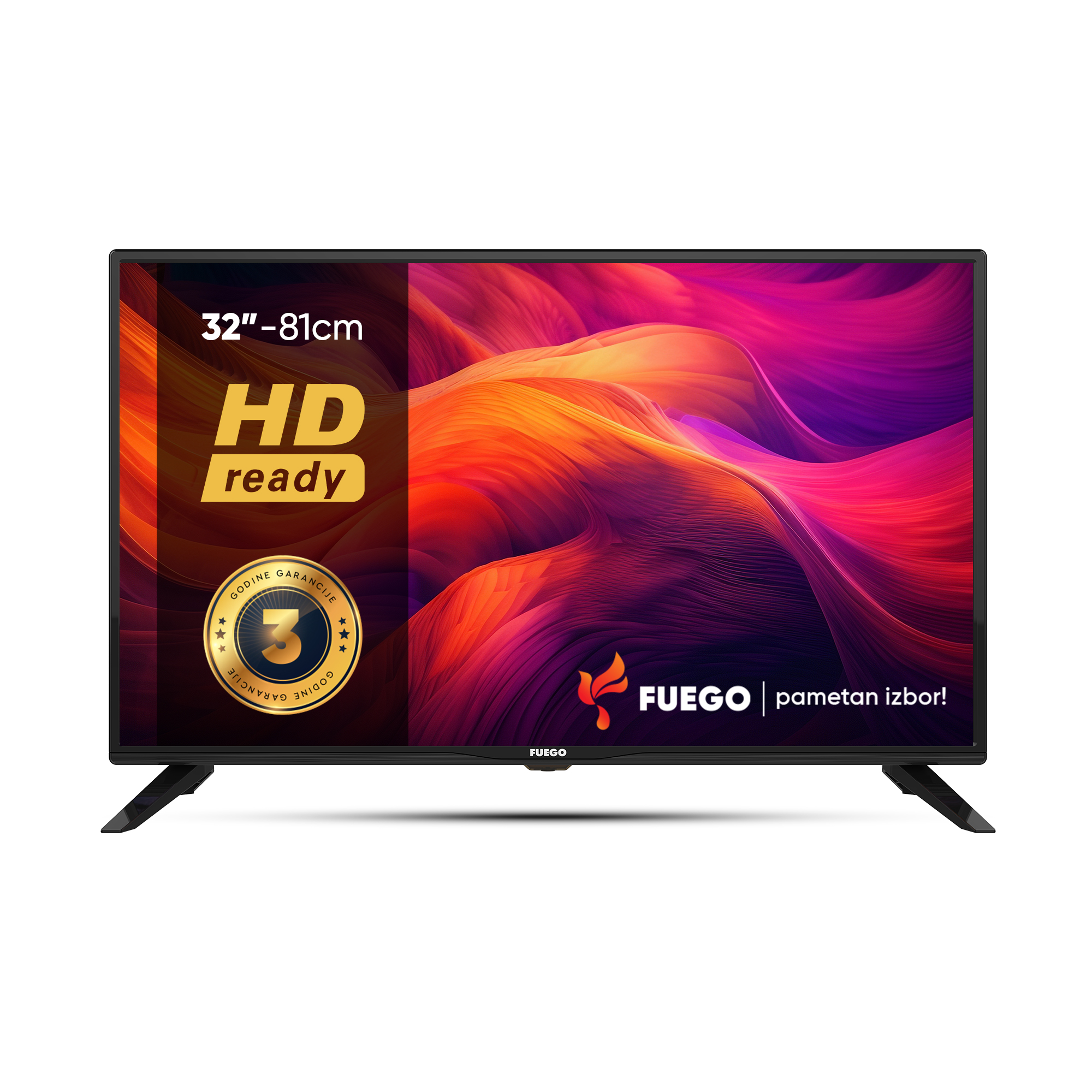FUEGO Televizor EL600T, 32", HD Ready, Bez OS-a