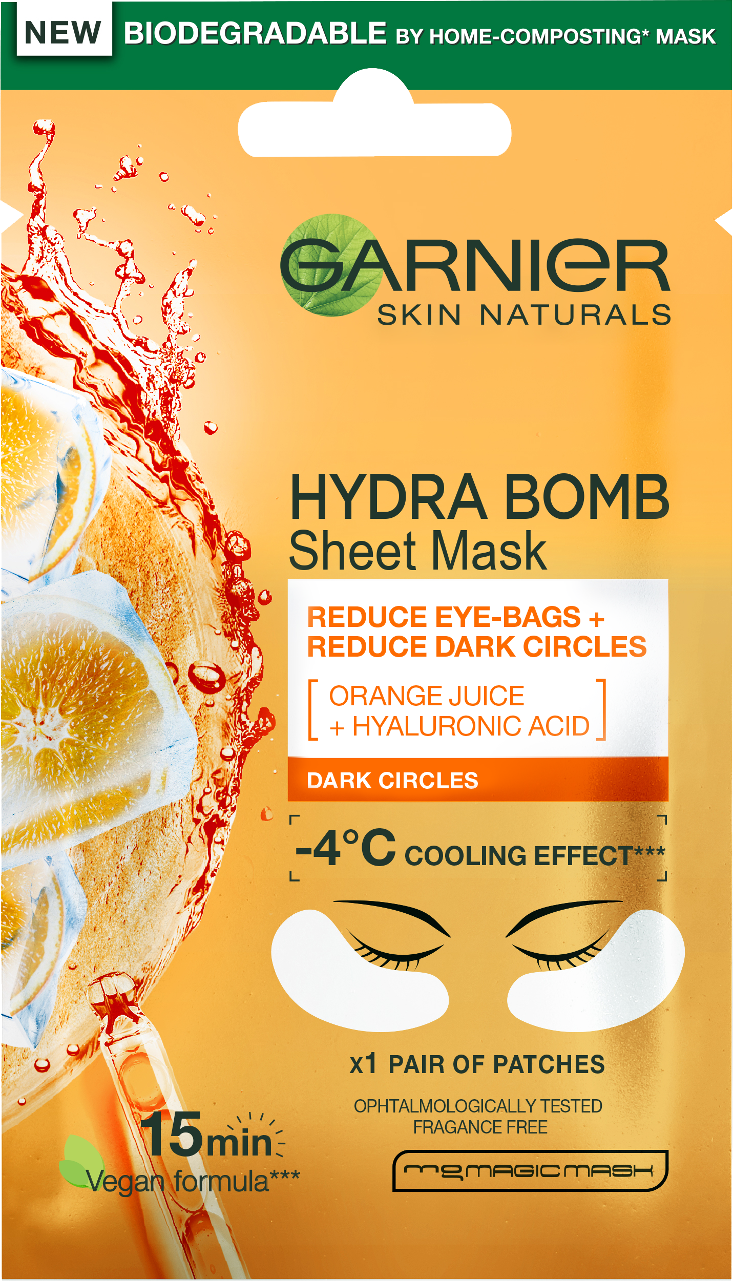 Garnier maska ​​za oči protiv podočnjaka Skin Naturals