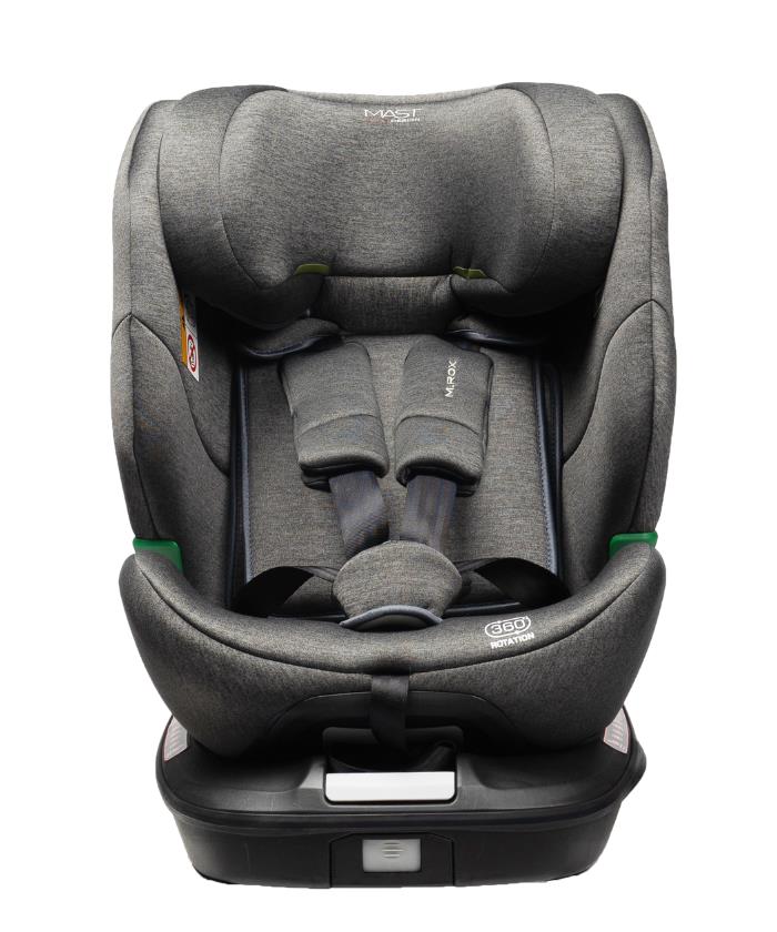 Mast Auto sedište M.Rox Isize 40-150 cm, Isofix, Sivo