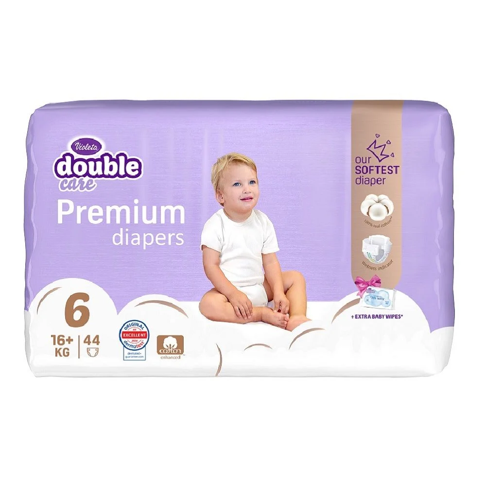 Violeta Pelene Premium Air Dry 6, 16+kg, 44 komada