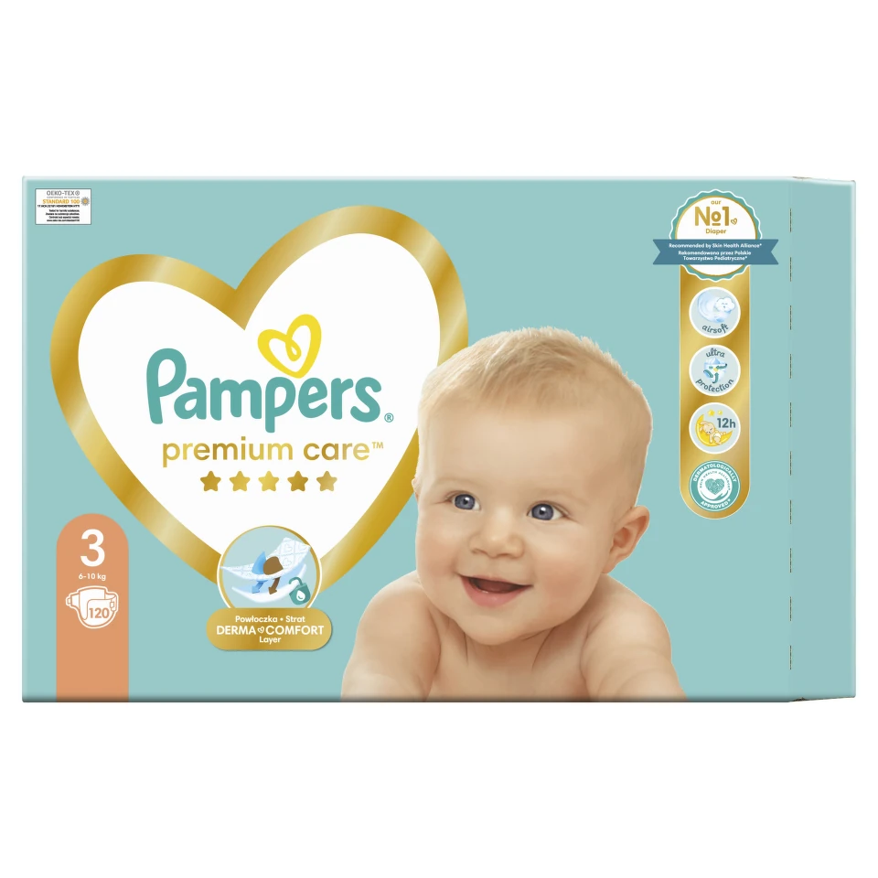 Pampers Premium Care pelene 3 Veliko pakovanje 120 kom