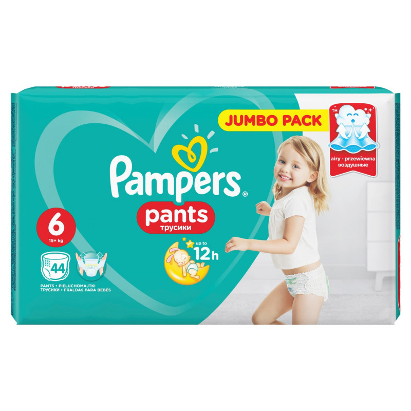 Pampers Pelene Pants 6, JP, 16+kg, 44/1