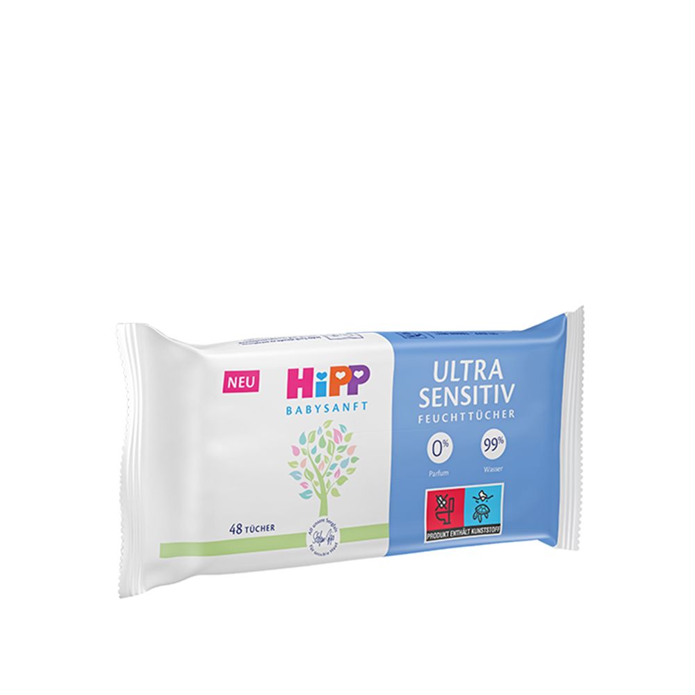 Hipp Vlažne maramice Ultra Sensitive, 48/1, 1 komad