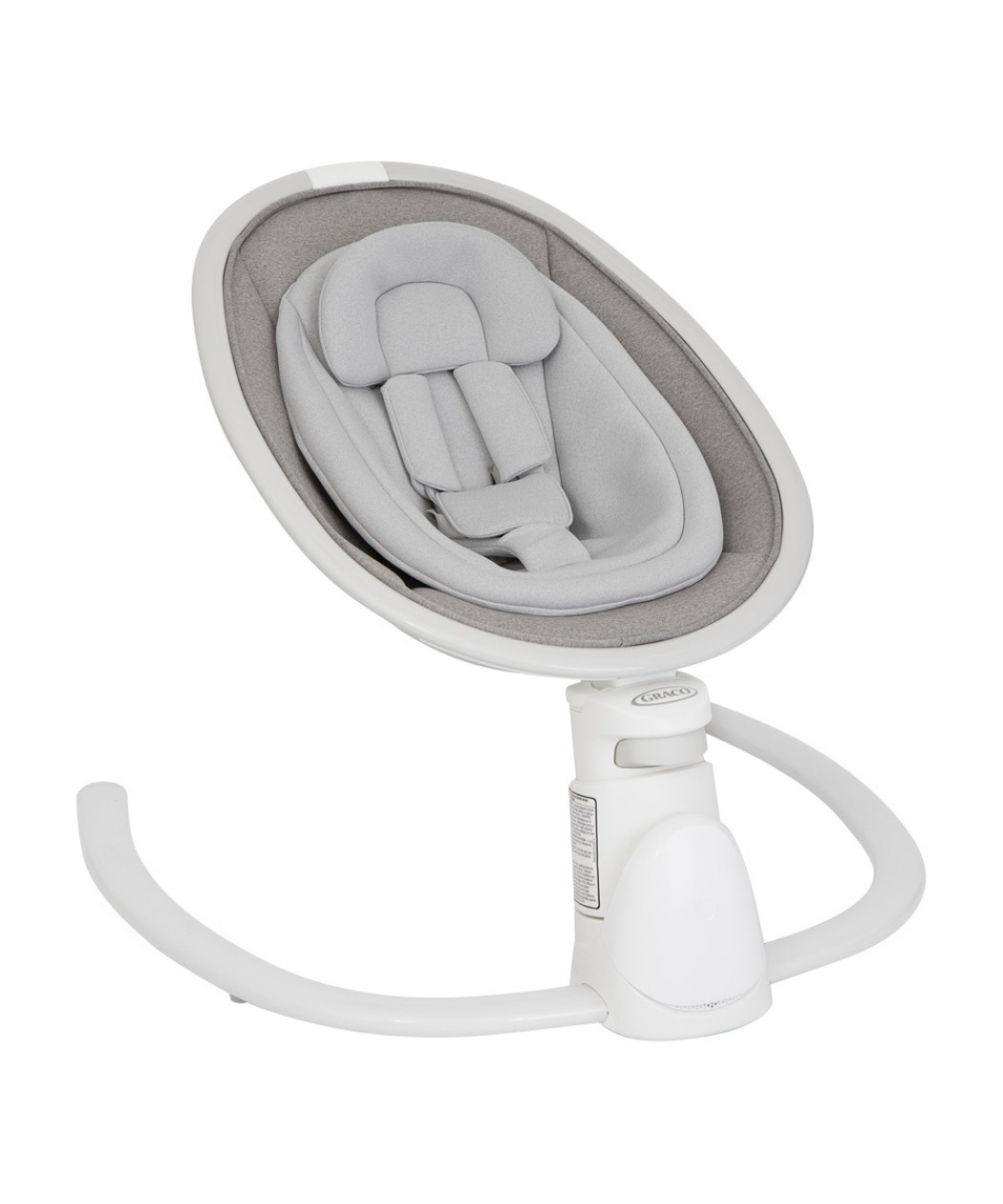 Graco ljuljaška za bebe Sway n Grow - Heather, Siva