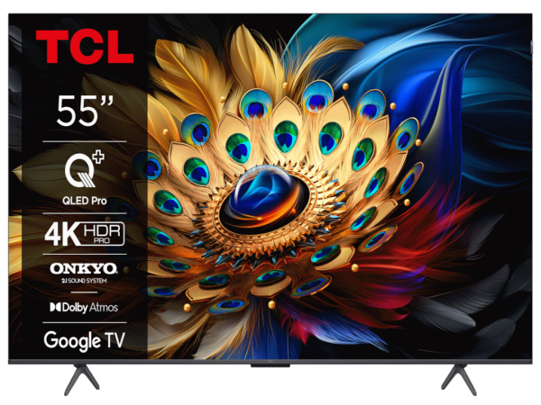 TCL Televizor 55C655, 55", 4K UHD 3840x2160, Smart, Google TV