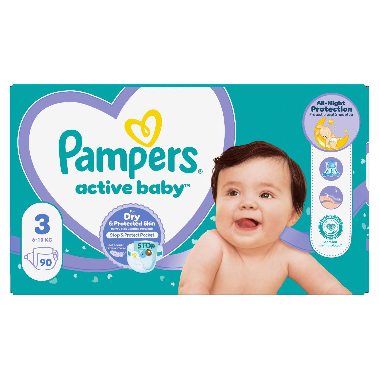 Pampers Active Baby pelene 3 Malo pakovanje 90 kom