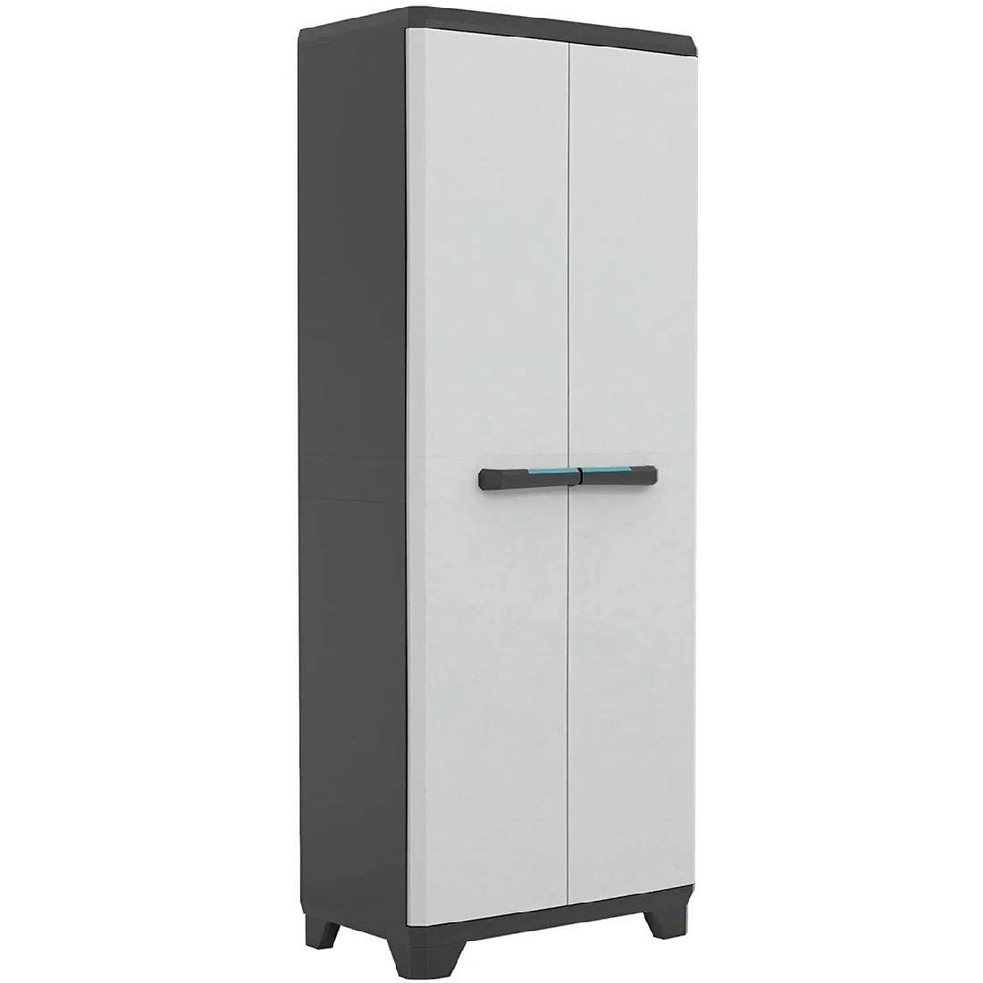 KETER Ormar 68x39x173 sivocrni PVC