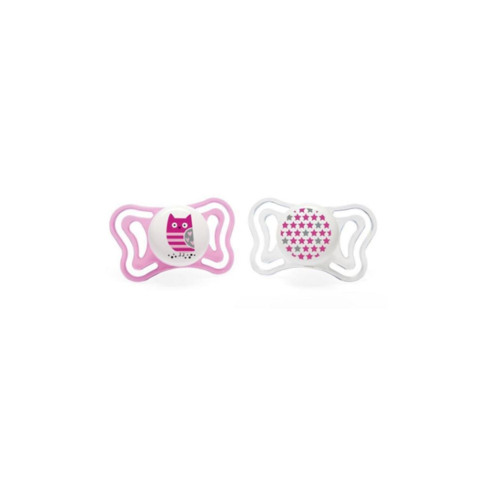 Chicco laža za devojčice PhysioForma Light silikon 6-16m - Roze