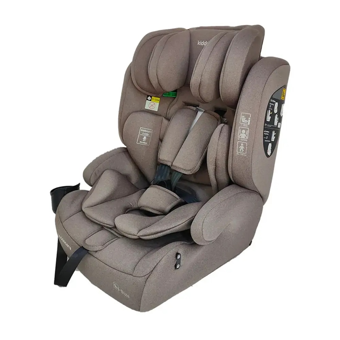 KiddoCare Auto sedište i-Ride, 76-150 cm, Bež