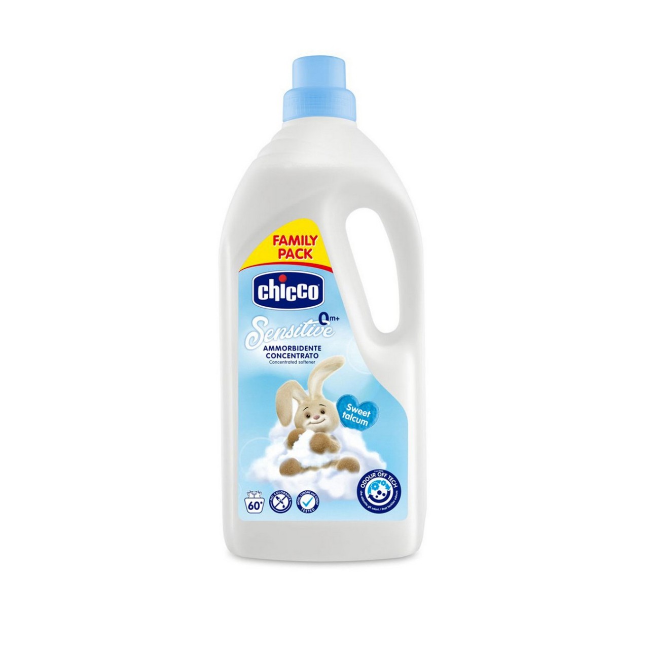 Chicco Omekšivač za veš Sensitive Sweet talcum, 1.5 l