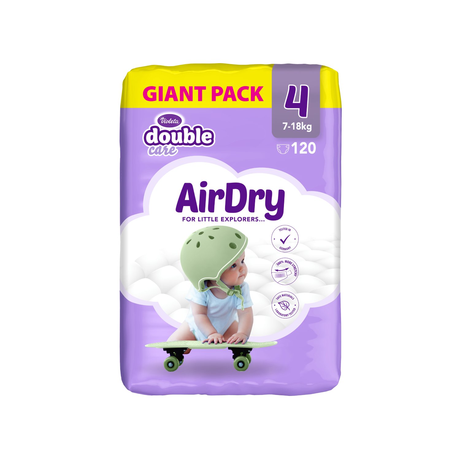 Violeta DC Pelene Air Dry 4, GP, 7-18 kg, 120/1