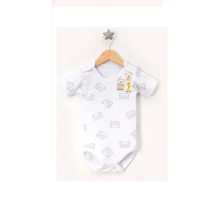 Bodi za bebe Cream 256428, Beli