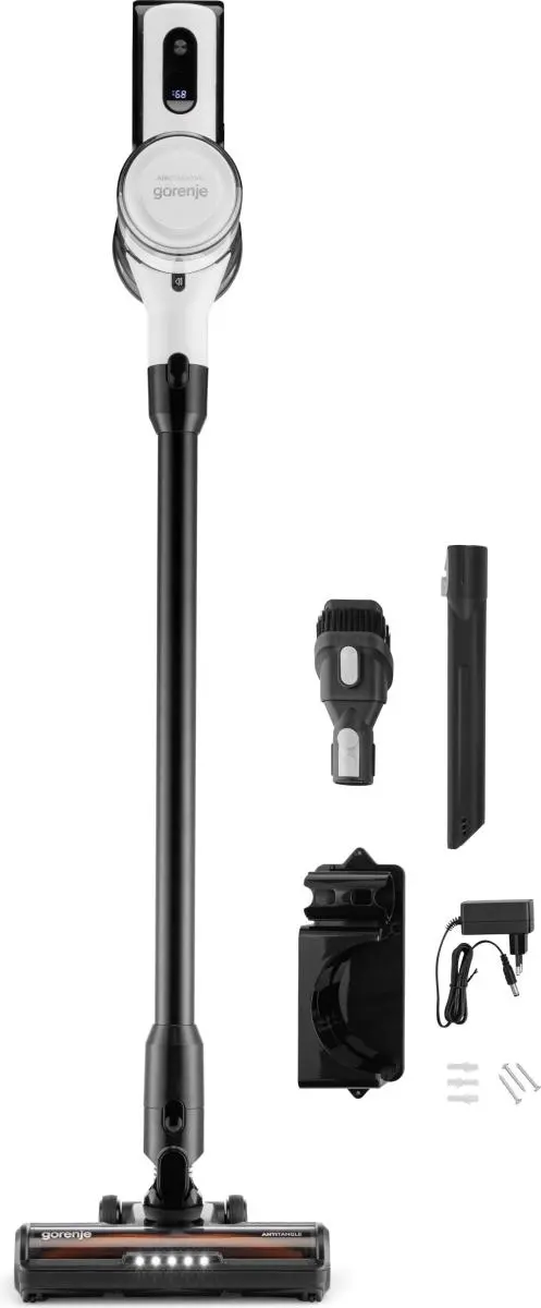 Gorenje Štapni usisivač SVC222230AEW, 25W, 0.7l, Bijeli | Ananas