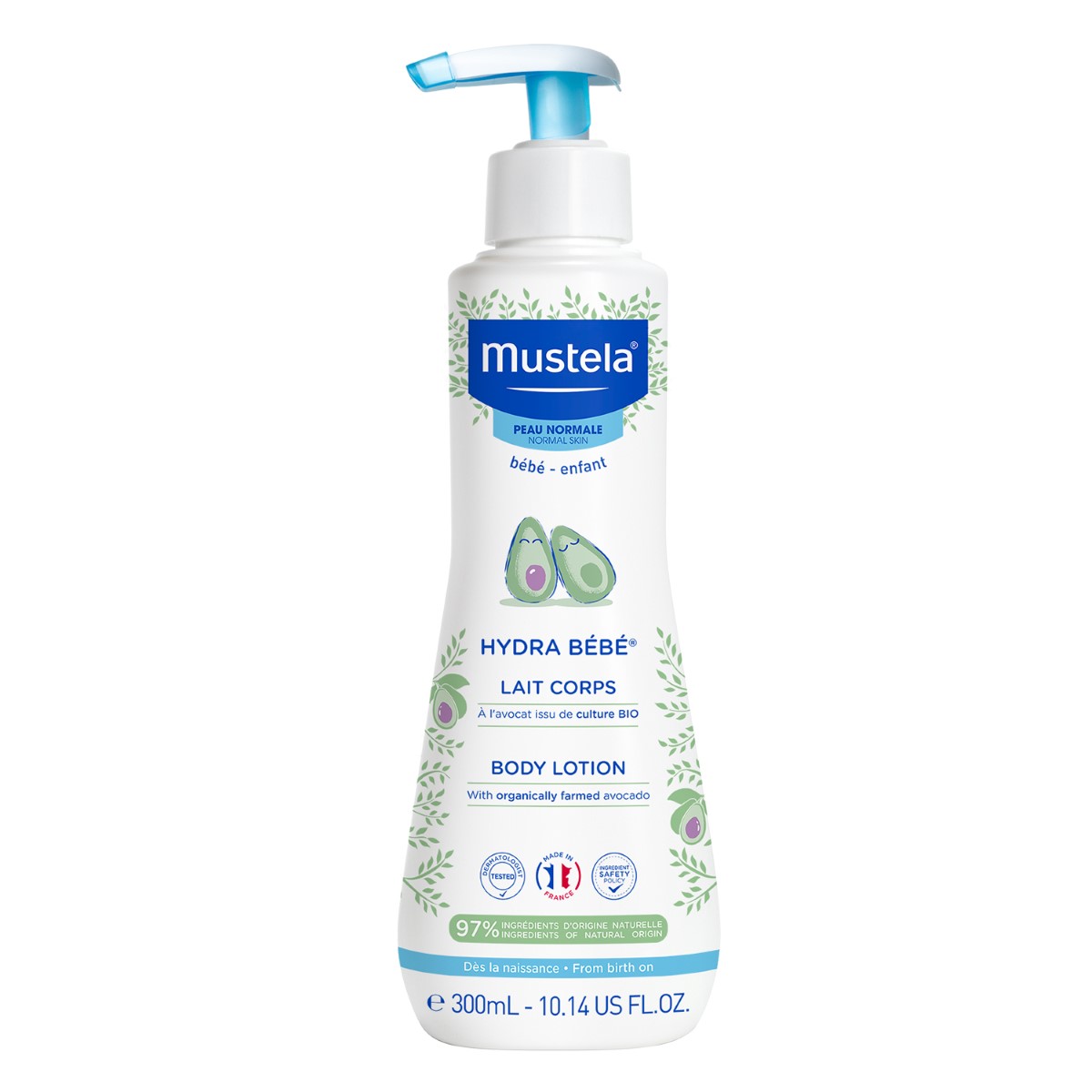 Mustela Losion za telo za bebe Hydra Bebe, 300 ml