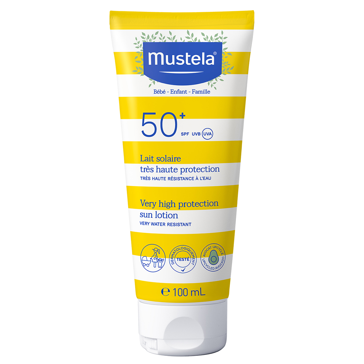 Mustela Losion za bebe i decu sa visokom UV zaštitom Sun, 100 ml