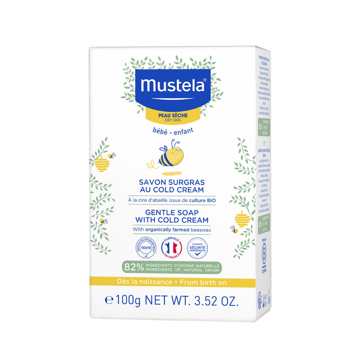 Mustela Nežni sapun za bebe sa Cold kremom, 100 g