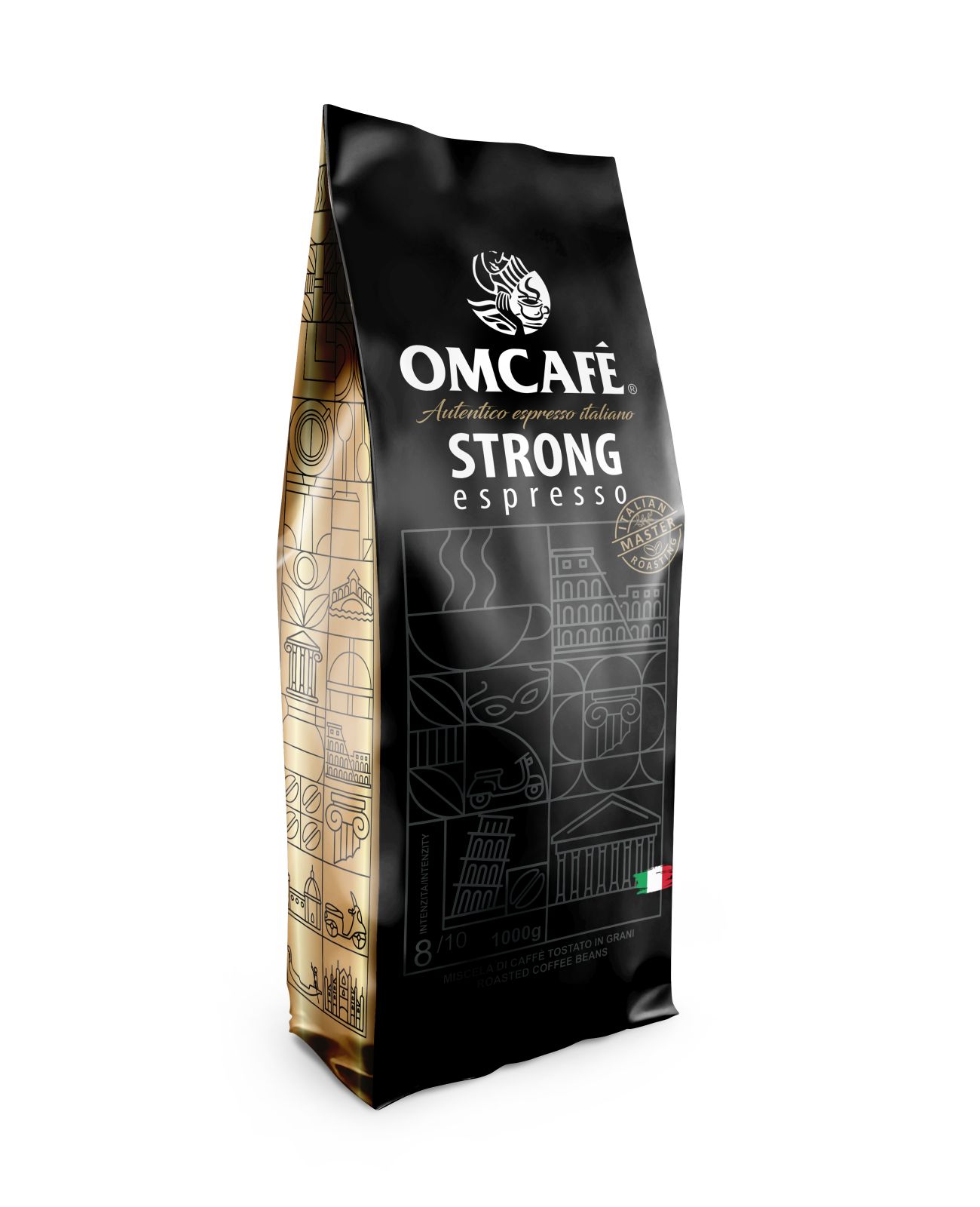 OMCAFE Espresso kafa Strong 1kg