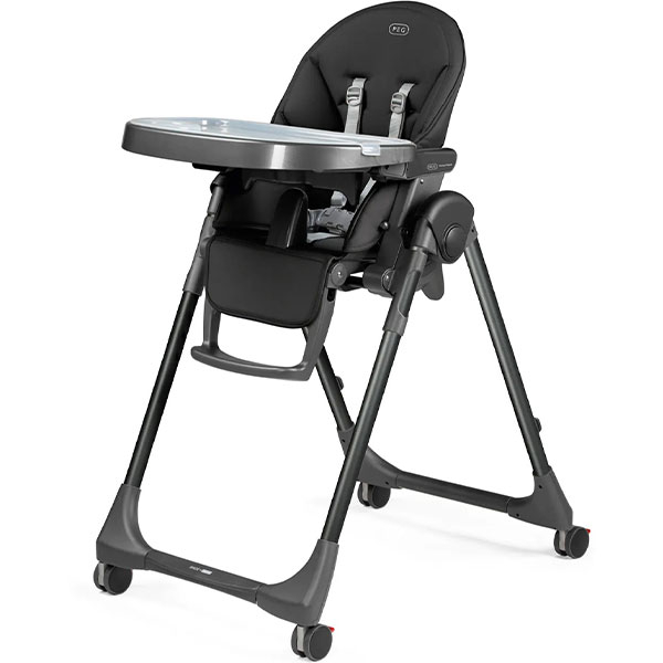 Peg Perego Hranilica za bebe Prima Pappa Follow Me True, Crna