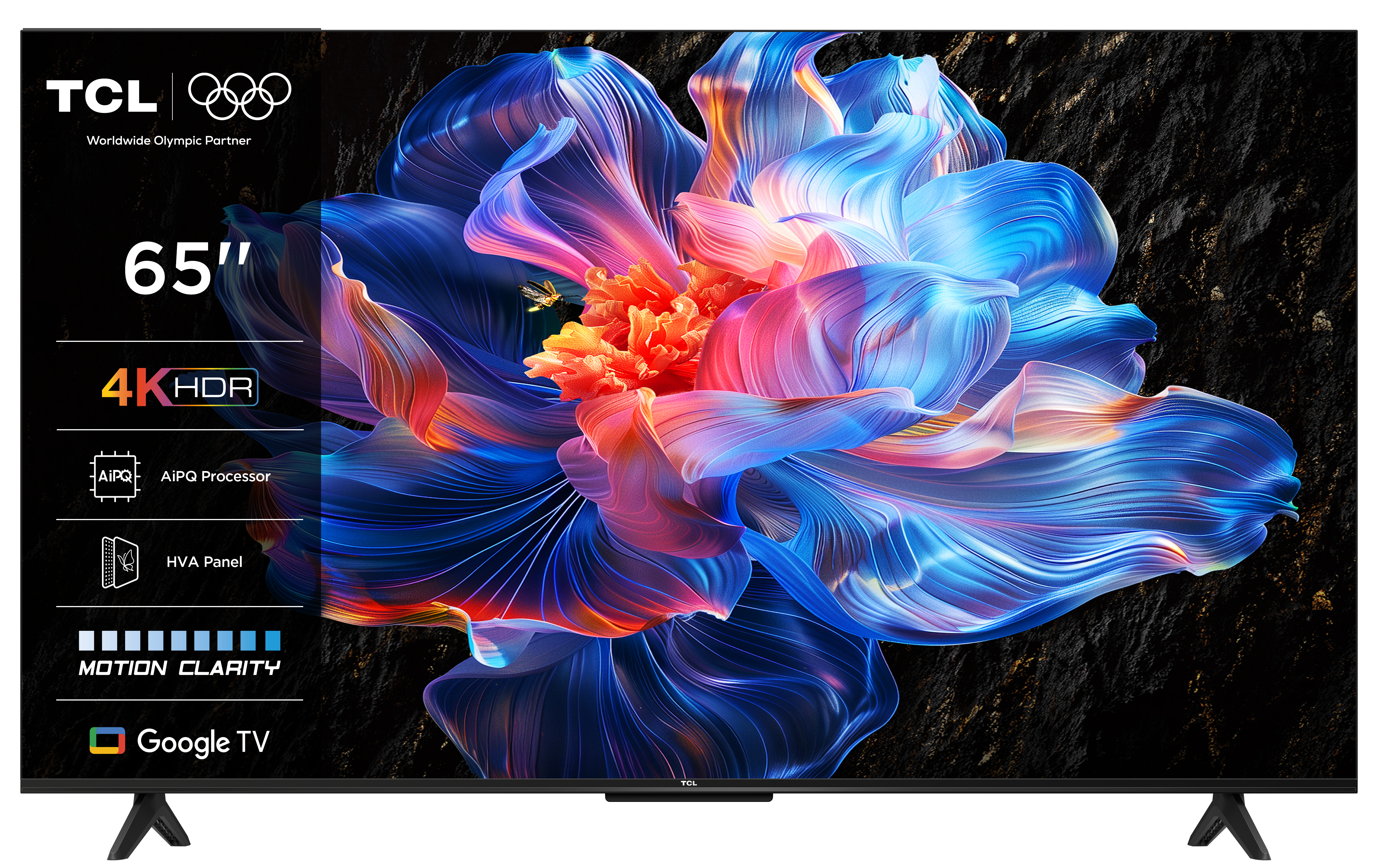TCL Televizor, 65", 4K UHD 3840x2160, Smart, Google TV