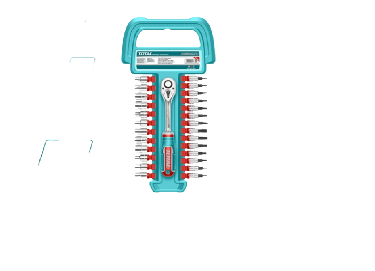Total Tools Set nasadnih ključeva, 1/4, 27komada