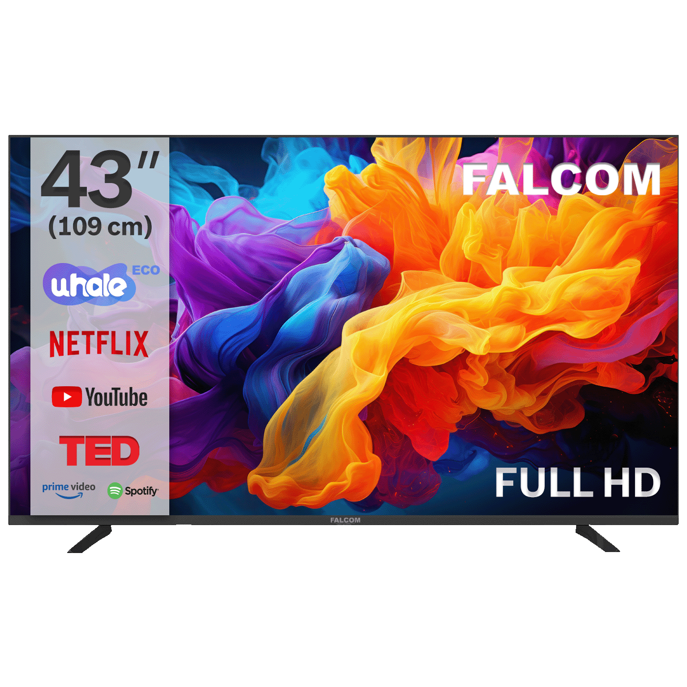 Falcom Televizor 43LTF024SM, 43", Full HD, Bez OS-a