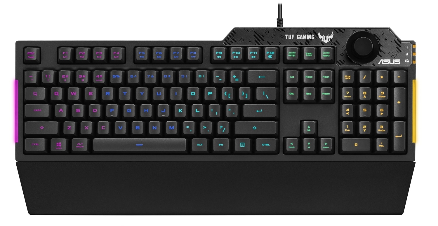 ASUS TUF Gaming K1 – RGB gaming tastatura