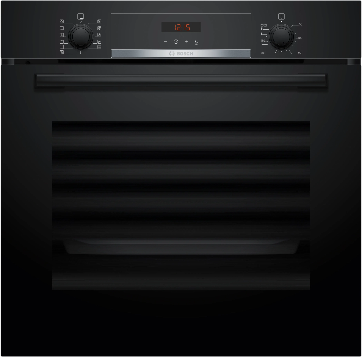 Bosch ugradna pećnica HBA574BB3, Multifunkcionalna, 71L, Crna