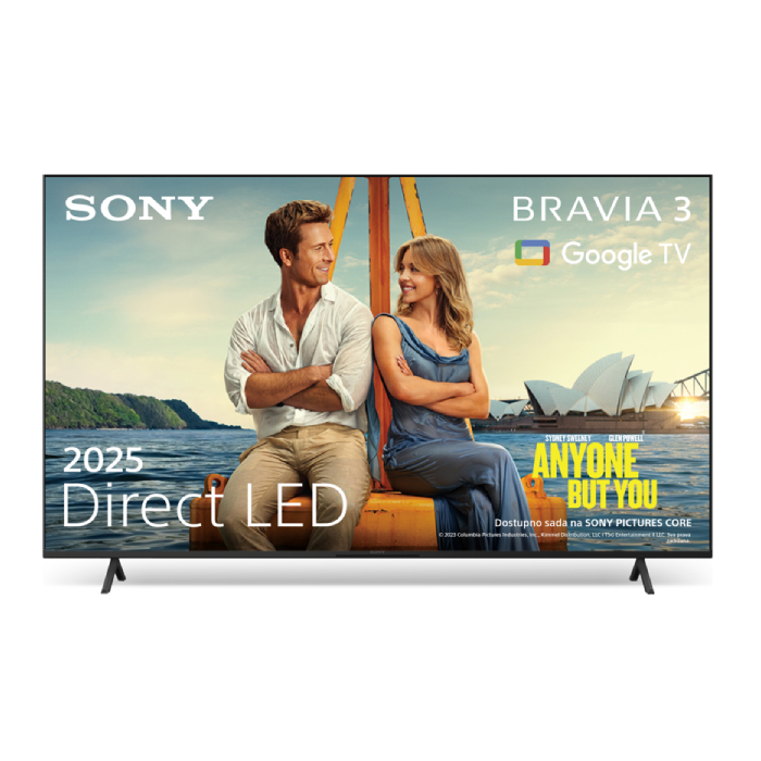 Sony Bravia 3 LED televizor 55" K55S35B.CEI, 4K UHD, Smart TV, Android #Sonysuperponuda