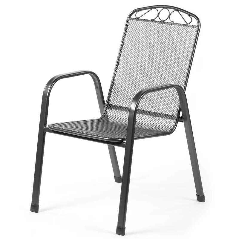 FLORIDA Stolica metalna 71x56x98.5cm
