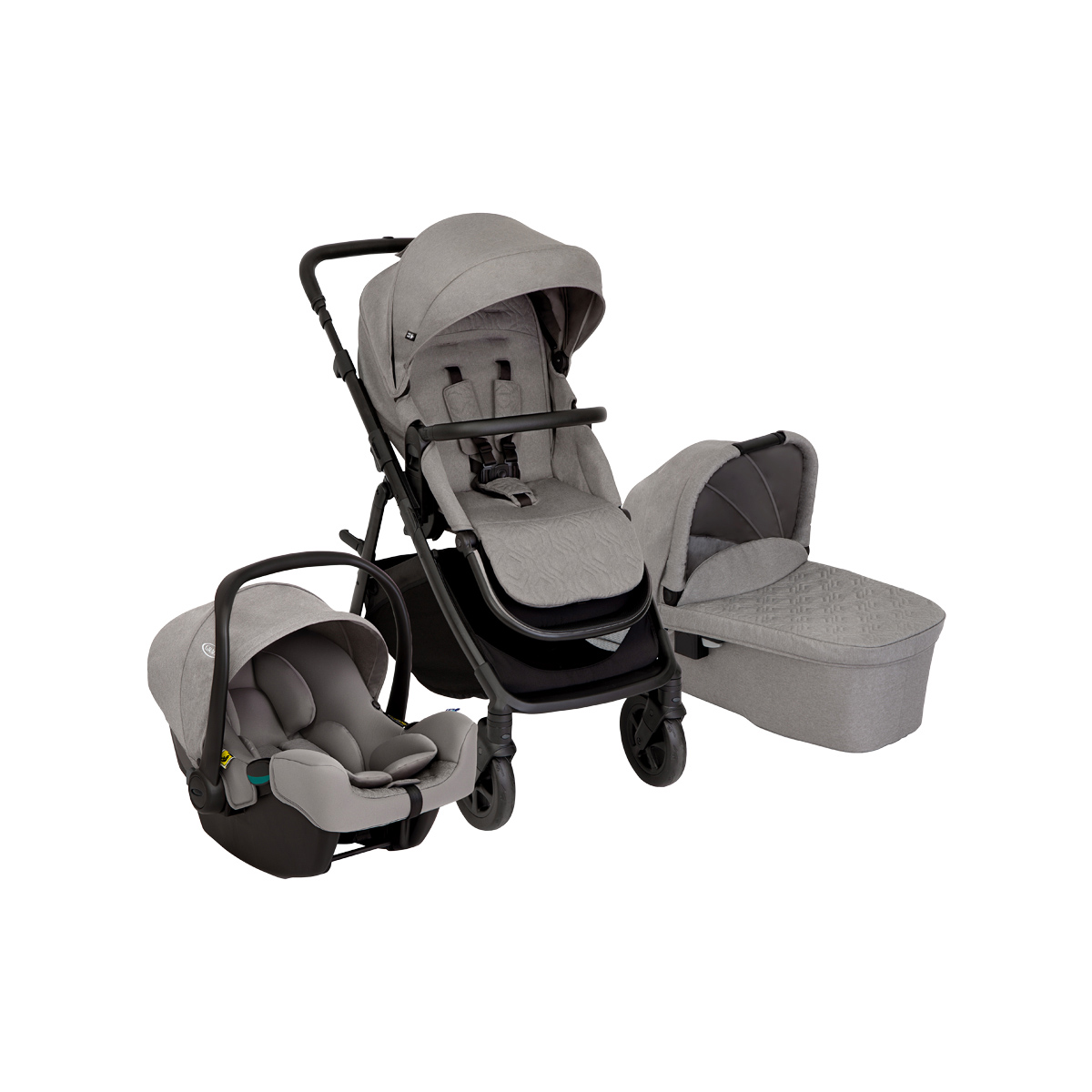 GRACO Trio kolica Near2Me DLX - Ash (0m+)