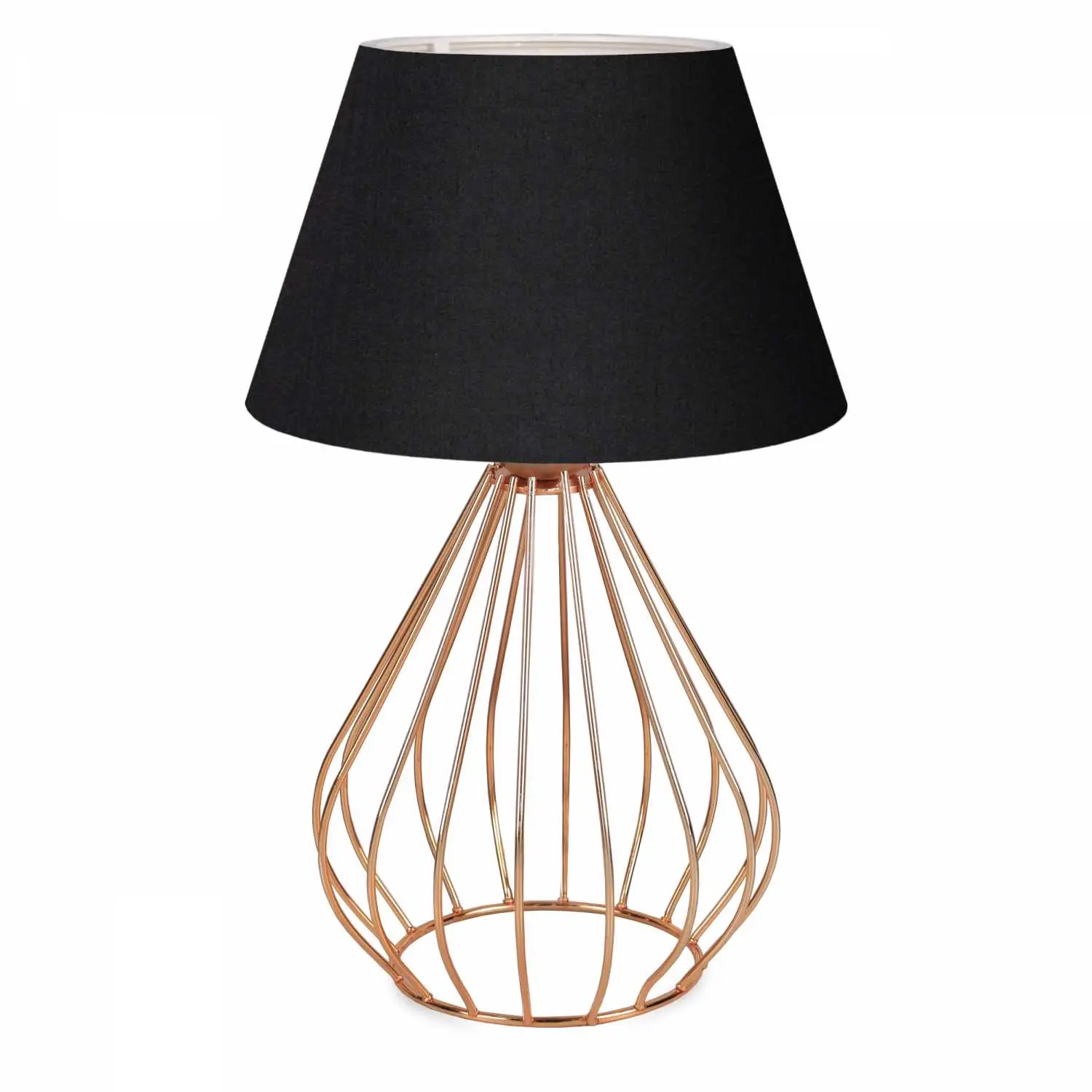 Prado Stolna lampa Aria zlatna-crna