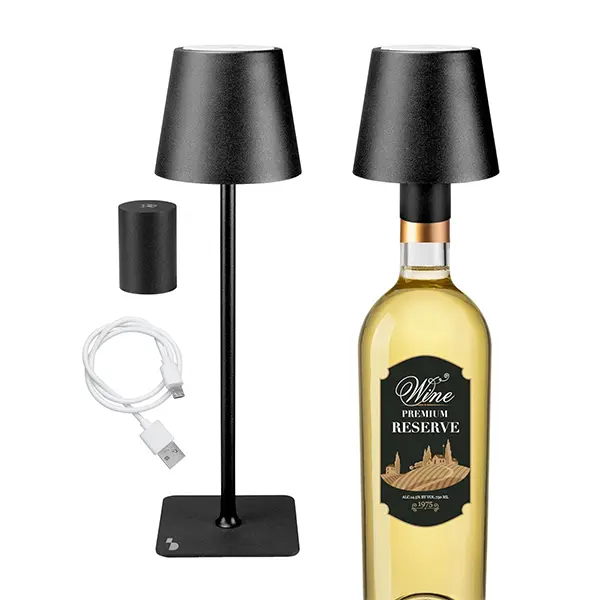 BEPER Lampa Bežična 2U1 P201Utp111 Usb Punjiva (Crna)